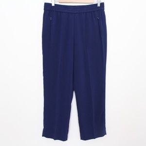 Tory Burch Navy Sea Addison Pants Trouser Straight